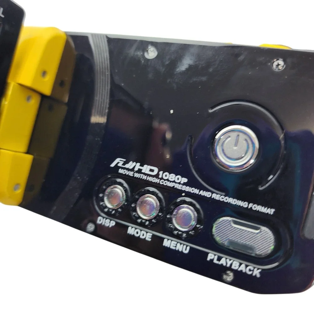 DXG DXG 5B1V HD Yellow High Definition Camcorder 1080p Waterproof‎